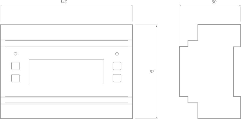 Контроллер погодозависимый КН-2