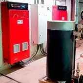 Электронный переключатель фаз в промышленных водонагревателях