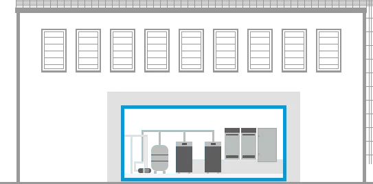 Котельная на каркасе